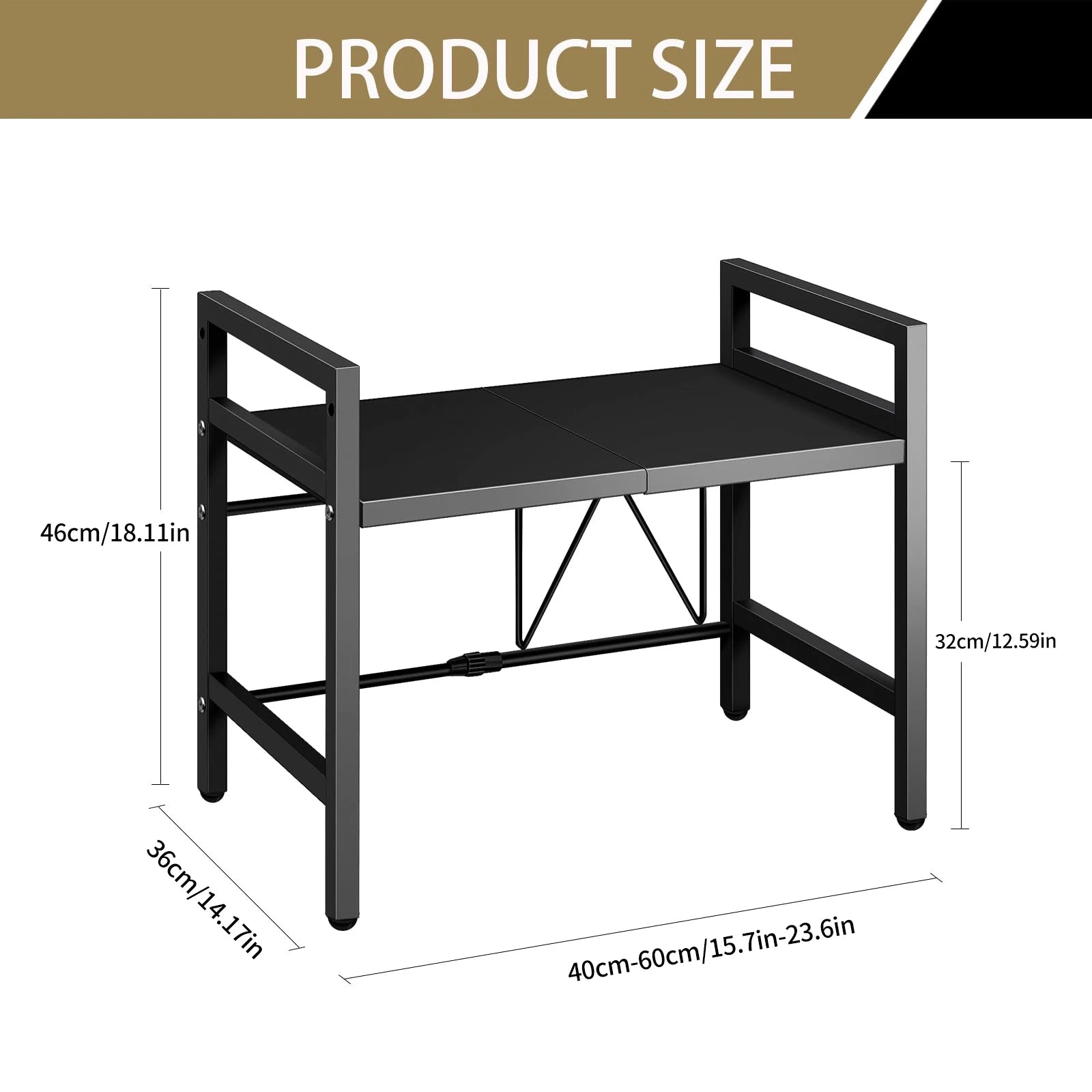 SpaceSaver Microwave Tray - Reclaim Your Countertop