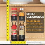 2-Tier Slide Out Spice Rack Organizer - Newest