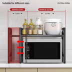 SpaceSaver Microwave Tray - Reclaim Your Countertop
