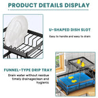 Large 2-Tier Dish Drying Rack